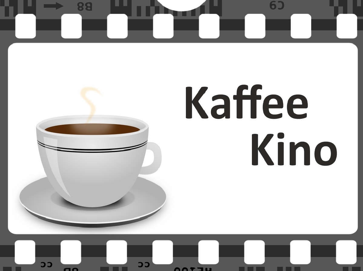 Bild von einer Tasse Kaffee und dem Logo der Stadtbücherei Neukirchen-Vluyn